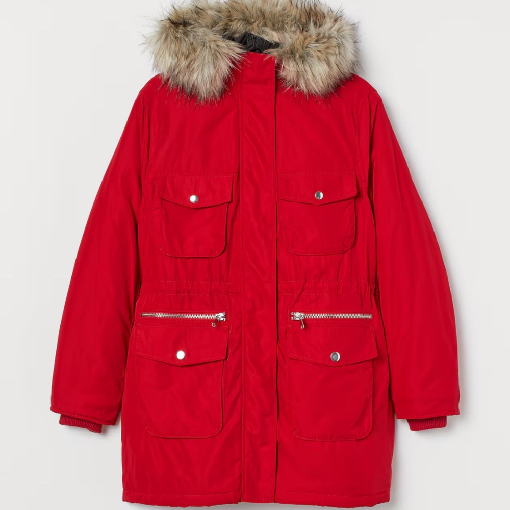 H&M Divided NWOT Heavy Utility Padded Parka (L)